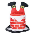 Santa Chimney Hat Hair Clip